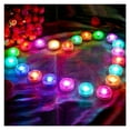 thumbnail image 5 of 1-10pcs IP65 Waterproof Submersible LED Lights Remote Control LED Tea Mini Lights Underwater Lamp For Wedding Party Vase Decor ,Low Energy, 5 of 7
