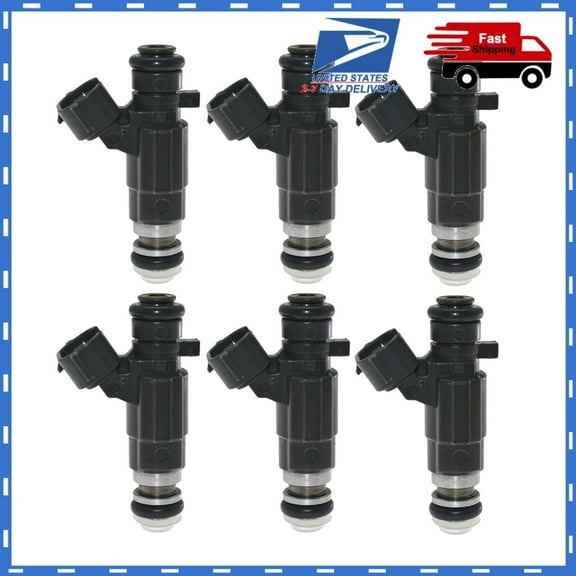 6pcs Fuel Injectors Fit For Infiniti G35 FX35 Nissan GT-R Altima FBJC100