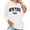 White, variant on Women's New York Letter Print Sweatshirt Crewneck Long Sleeve Casual Loose Fit Pullover Shirt