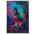 thumbnail image 2 of Standard Schnauzer Dog Watercolor Art Poster - Standard Schnauzer Dog Canvas Wall Art For Bedroom Decor - Wall Art Bedroom Aesthetic - New Home Gift Ideas, 2 of 6