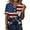 Watermelon Red, variant on MEICHEN Lidies' Patriotic Graphic Tees Tops Summer Printed Short Sleeve Blouses America 250th Anniversary Casual V Neck T Shirt