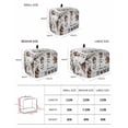 thumbnail image 2 of Sweet Home Toaster Cover 4 Slice, Large Kitchen Appliance Covers, Western Stars Bird Houses White Wood Plank Toaster Oven Cover with Loop, Bread Machine Cover Polyester Dust Cover Protection, 2 of 4
