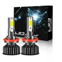 IHNZCB H8 H9 H11 LED Headlight Bulbs,High/Low/Fog Light H11 LED Lamps 60W  6000K  Conversion Kit Super Bright White 2x