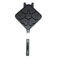 thumbnail image 1 of Waffle Heart Shape Waffle Maker Pan Non Stick Double Sided Baking Pan Breakfast  Maker Small Kitchen Appliances, 1 of 7