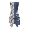 thumbnail image 3 of KUIFORTI Summer Couple Matching Outfits Mens Casual Shirts Hawaii Dress with Soft Fabric Maxi Dress with Pockets 4-Way Stretch for Summer Vacation Trip Hawaiian Palm Leaf, 3 of 7