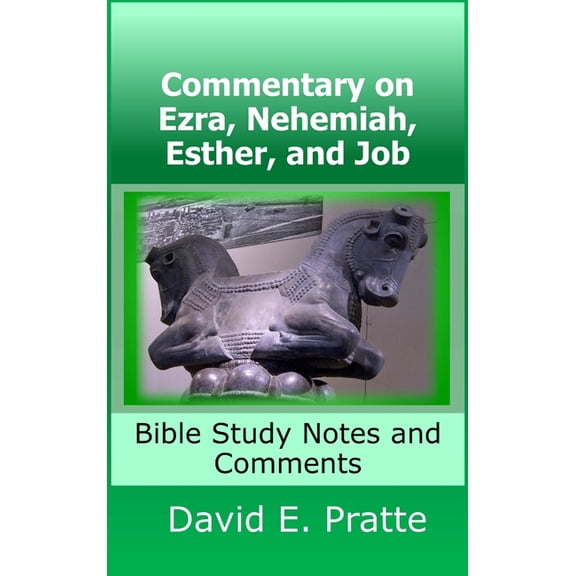 Commentary on Ezra, Nehemiah, Esther, and Job: Bible Study Notes and Comments, (Hardcover)