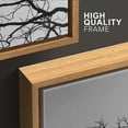 thumbnail image 4 of wall26 - 3 Piece Framed Canvas Wall Art - Dead Tree Branch, Black and White - Modern Home Art Stretched and Framed Ready to Hang - 16"x24"x3 NATURAL, 4 of 5
