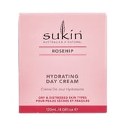 Sukin Hydrating Day Cream, Rosehip, 4.06 fl oz (120 ml)