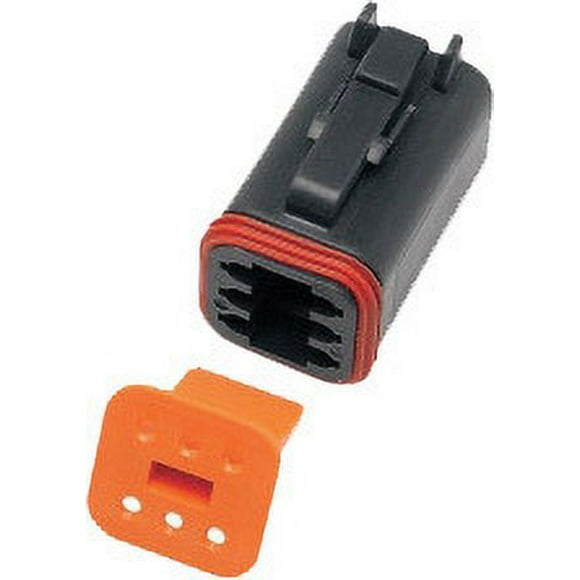 Namz Deutsch Fiche, 6-Socket - Noir