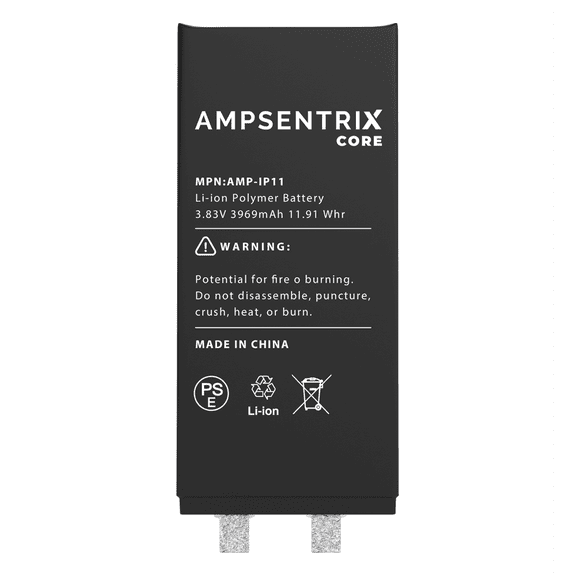 Replacement AmpSentrix Core with Tag-on Flex Compatible For iPhone 11 (Spot Welding Required)