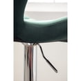 thumbnail image 6 of Contemporary Vertical - Lined Barstools / Used in Dining Spaces / Adjustable Height for Custom Fit, 6 of 7