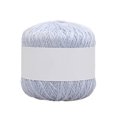 thumbnail image 2 of Moyic Hilo de tejer hilo de ganchillo de algodón bordado ropa suéter tapiz línea de tejido DIY accesorio tejido hilo de algodón Tela de costura y artesanía gris claro Moyic HA5621-07B, 2 of 6