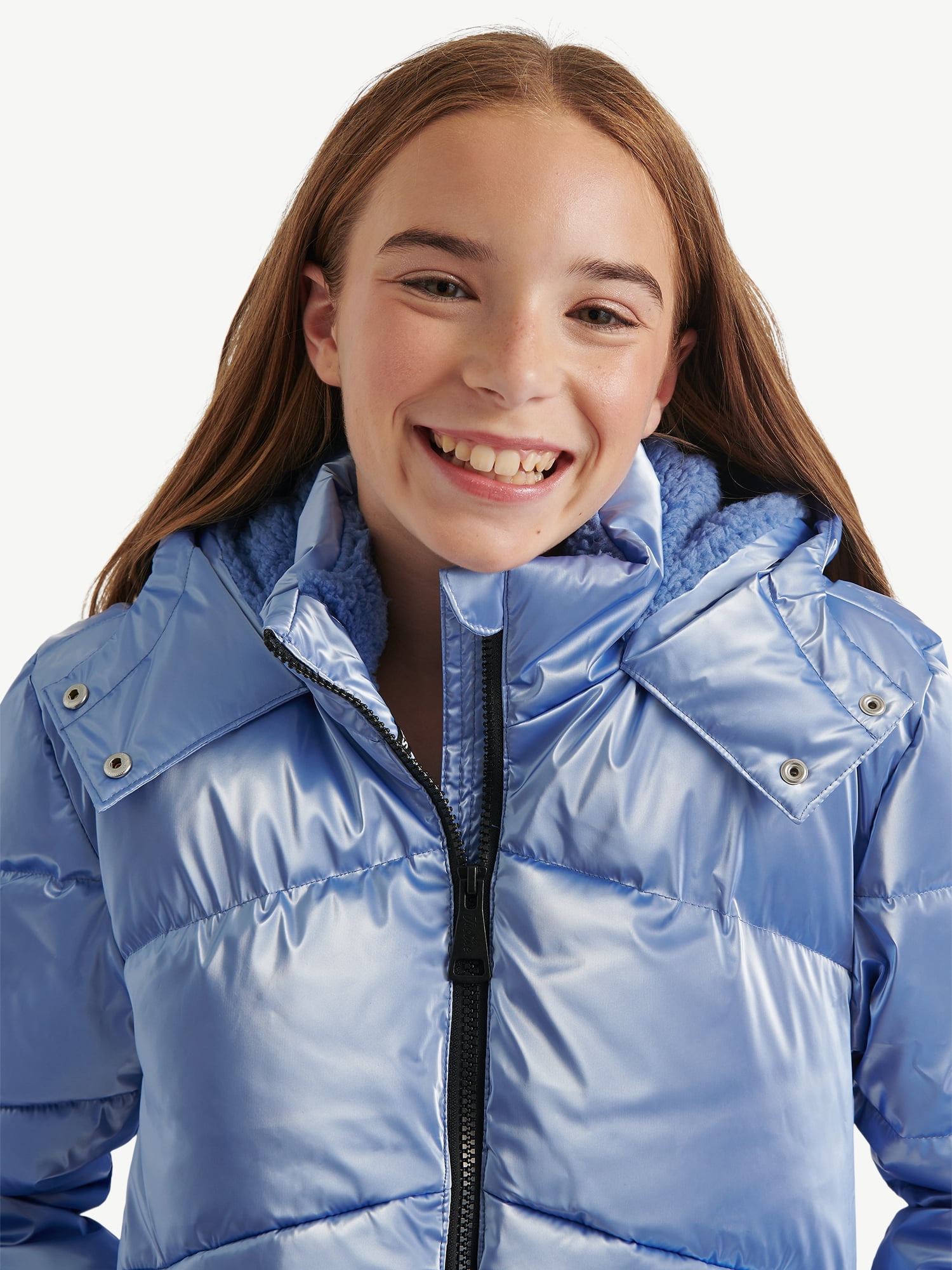 Justice Girls Puffer Jacket, Sizes XS - XL