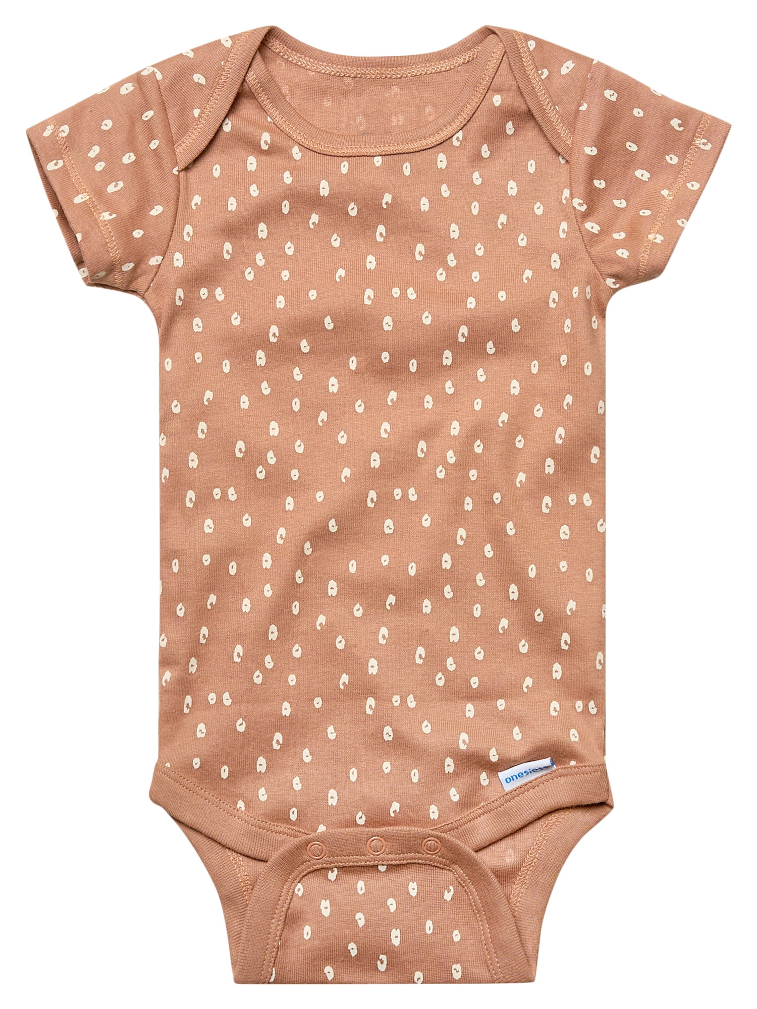 Gender Neutral Short Sleeve Onesies, 6-Pack, Sizes Newborn - 18 Months