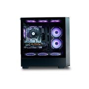 ViprTech Overlord Wood Gaming PC - AMD Ryzen 7 (4.4Ghz), RX 9060 16GB, 16GB DDR6, 1T SSD, Black Walnut