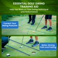 thumbnail image 4 of Golf Alignment Sticks Set of 3, 48 Inch Collapsible Golf Practice Rods Training Aid Equipment for Men Women Golfers Indoor Outdoor Aiming Putting Swing Trainer, 4 of 6