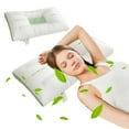 thumbnail image 1 of Fiudx Ofertas flash del día solo en línea Almohada de trigo sarraceno para hogar, Hotel, adulto, penacho de terciopelo, almohada central para persona, protección del cuello Cervical, almohada central, 1 of 7