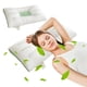 thumbnail image 1 of Funda de almohada de trigo sarraceno para el hogar, hotel, almohada de terciopelo de plumas para adultos, núcleo de almohada para protección cervical total., 1 of 7