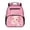 Pink Glitter Axolotl, variant on HUIACONG 13.5 Inch Pink Ladybug Floral Kids Backpack, Lightweight Water Resistant School Bag with Multi Pockets, Ergonomic Breathable Adjustable Padded Straps Bookbag for Daily Travel