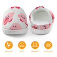 thumbnail image 5 of Kirby Pattern Soft Plush Slippers for Boys Girls Winter Warm Cotton Slippers with Rubber Sole Non-Slip Kid's Slip on Shoes Fluffy House Slippers For Indoor And Outdoor, 5 of 8