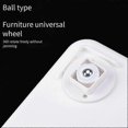 thumbnail image 4 of 4pcs Self Adhesive Mini Casters, Small Silent 360 Swivel Casters, Rotation Pulleys For Trash Cans And Storage Bins, 4 of 5