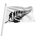 thumbnail image 1 of Oubit Drapeau Simple Face Robuste, Drapeau de Jour du Souvenir en Polyester Technologie de Pointe, 1 of 5