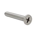thumbnail image 1 of FixtureDisplays® 10-24*1-3/8" Stainless Flat Head Machine Screws, Full Thread, Phillips Drive, Stainless Steel 18-8, Machine Thread 315153, 1 of 7
