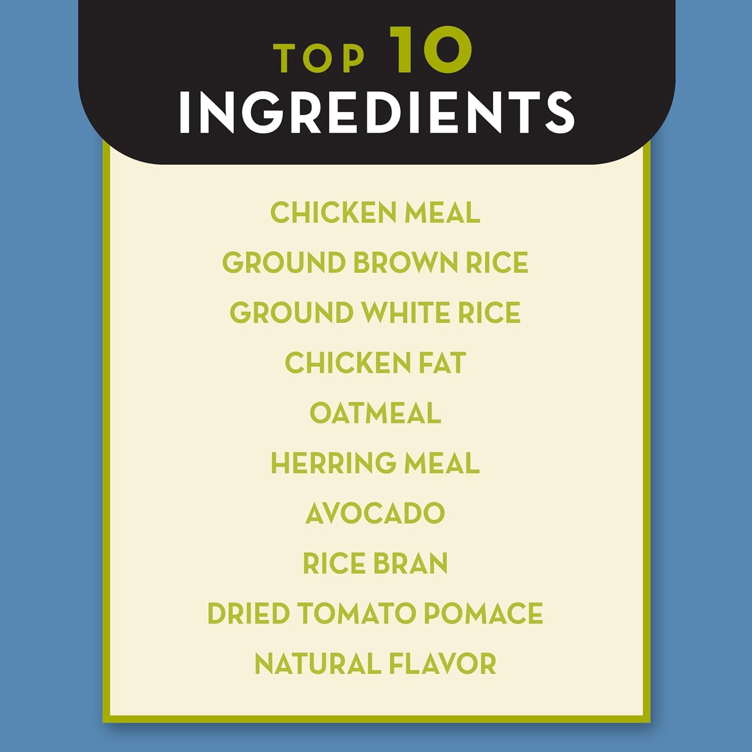AvoDerm Puppy Food, Natural Chicken Meal and Brown Rice Formula, 4.4-Pound