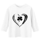 thumbnail image 4 of Blusas y camisas de manga larga y cuello redondo para niños con estampado del Día de San Patricio, manga 3/4/cuello redondo tres cuartos, parte inferior y superior para niños, parte superior de poliés, 4 of 4
