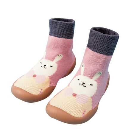 

Baby Soft Sole Winter Shoes Odor-proof And Shock-absorbing For Toddlers Newborn Crib Pink 20-21（12.5cm）