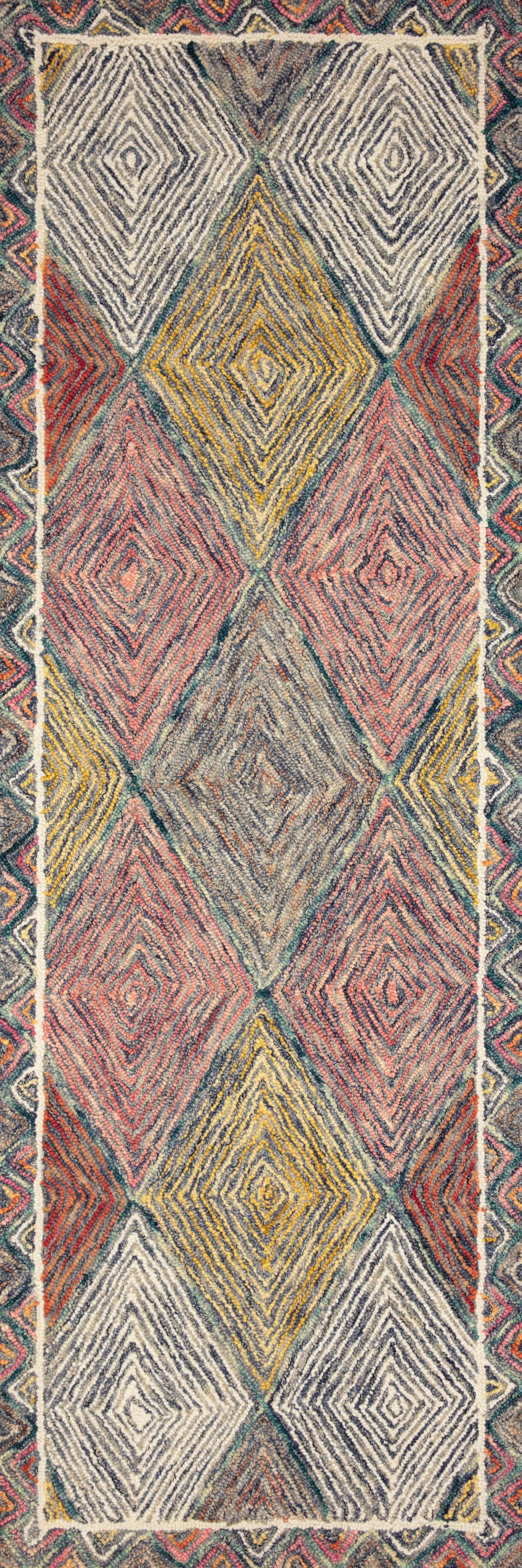 Loloi Spectrum Turquoise / Fiesta 2'-0" x 5'-0" Area Rug