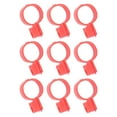thumbnail image 1 of Poulet 100Pcs Poulet Bandes de Pattes Boucle Conception Installation Facile Matériel TPU Poulet Bandes d'Identification, 1 of 8