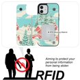 thumbnail image 4 of Funda Cartera HAOPINSH para iPhone 12 de 6.1" en Cuero PU para Navidad, 4 of 6