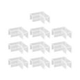 thumbnail image 1 of 10 Uds. Almohadillas protectoras de esquina, cubierta de ángulo de vidrio transparente para acuarios, tanques de mascotas, peceras 10mm, 1 of 8