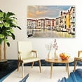 thumbnail image 4 of IDEA4WALL Landscape Canvas Wall Art Italy City Canvas Prints Modern Home Wall Decor, 32"x48", 4 of 5