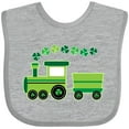 thumbnail image 3 of Inktastic St Patricks Irish Shamrock Train Boys or Girls Baby Bib, 3 of 4