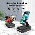 thumbnail image 4 of Altavoces portátiles con soporte para teléfono inalámbrico Bluetooth TechGlow, 4 of 6