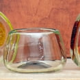 thumbnail image 2 of 10 Strawberry Street La Ruta Tequila Tasting Copita Mexican Glassware, set of 4, Amber, 2 of 8
