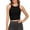 Z Black, variant on Sleeveless Tops for Women Sleeveless Tops for Women Workout Crew Neck Muscle Activewear Crop Tank Open Side for Athletic Exercise Running Womens Shirts Tee Shirts Womens Black M