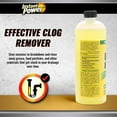 thumbnail image 3 of Disposal and Drain Cleaner – Liquid Enzyme Clog Remover, Cleans and Deodorizes, Removes Drain Blockages, Fresh Lemon Scent, 33.8 Fl oz, 1 Liter, 3 of 4