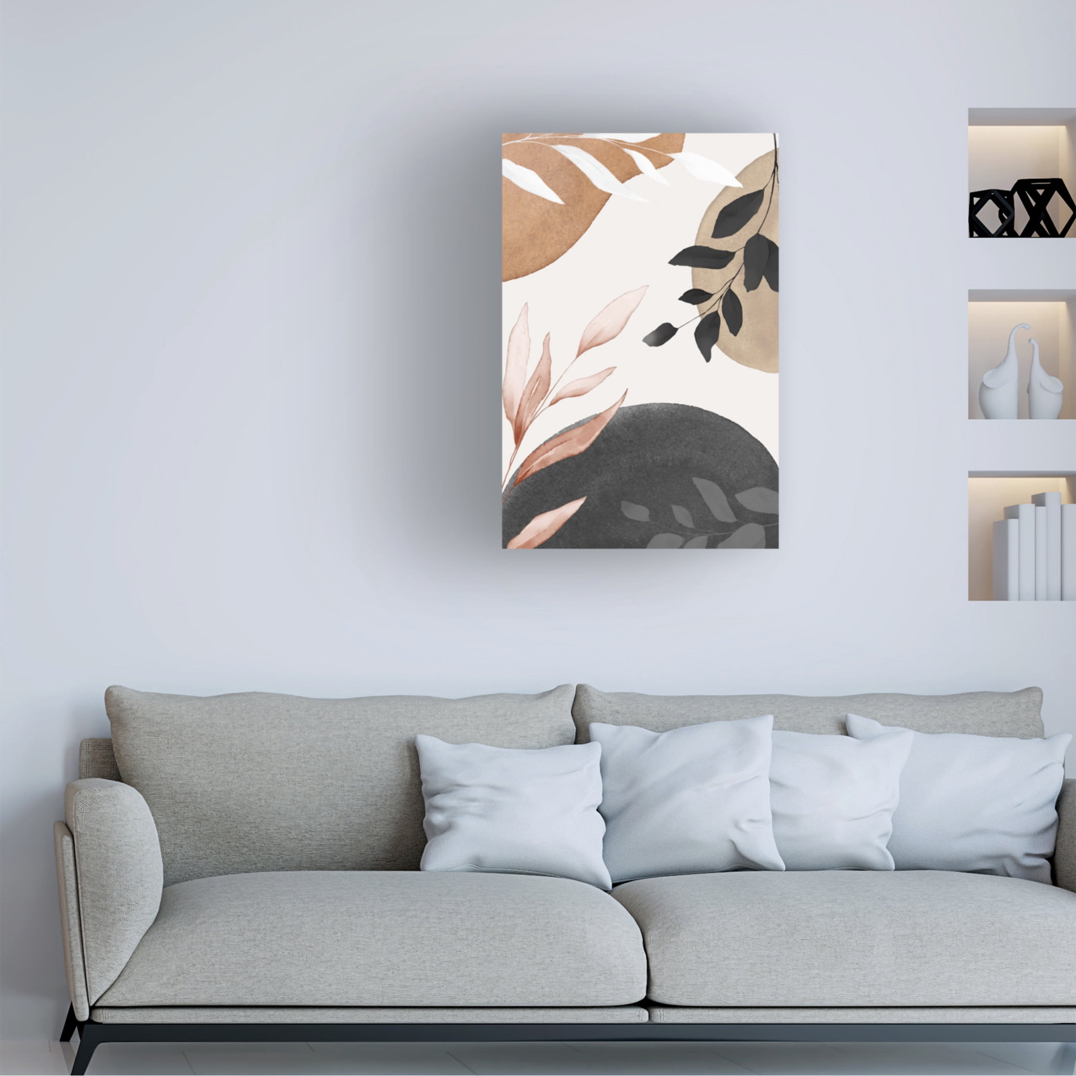Trademark Fine Art Melloi Art Prints J Canvas Wall Art