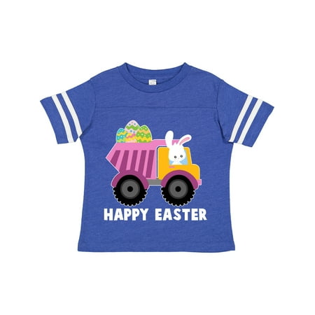 

Inktastic Happy Easter Bunny Delivering Easter Eggs Gift Toddler Boy or Toddler Girl T-Shirt