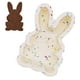 thumbnail image 1 of Molde para hornear, molde de silicona antiadherente con forma de conejito para pastel D, molde de conejito de Pascua construido para precisión, 1 of 8