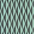 thumbnail image 1 of Ahgly Company Indoor Square Abstract Light Blue Modern Area Rugs, 4' Square, 1 of 4