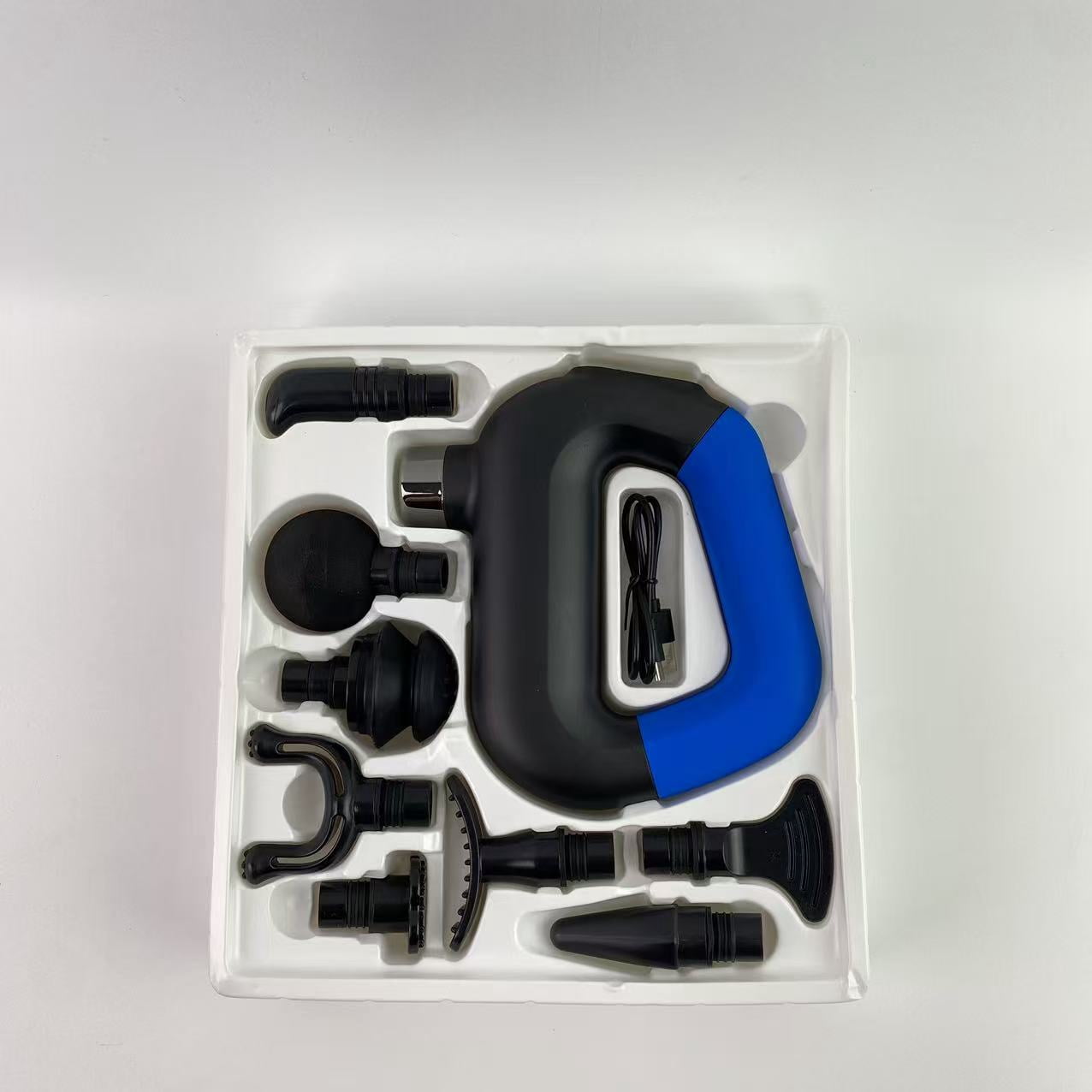 Velunove Massage apparatus,Mini Massage Gun, Pocket-Sized Deep Tissue Massager Gun, Portable Percussion Muscle Massager Gun