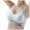 Green, variant on Padded Push up Bras for Women High Supportive Seamless Bra Lifting Soft Comfy Wireless Bralettes for Daily Wear White L