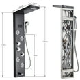 thumbnail image 4 of Senlesen Oil Rubbed Bronze LED Shower Panel Stainless Steel Spa Massage System, 4 of 14