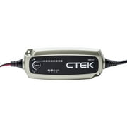 CTEK 40-206 MXS 5.0-12 Volt Battery Charger and Maintainer with 56-915 Black Bumper Accessory