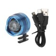 thumbnail image 2 of Shoes Headlight IPX5 Waterproof Aluminum Alloy Flashlight Attachment for Camping Hiking Blue, 2 of 4