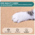 thumbnail image 4 of FANOTEK Cat Scratching Mat, 78.7"X15.8" Self Adhesive Trimmable DIY Climbing Cat Scratcher Pad for Furniture Sofa Cat Tree Khaki, 4 of 9